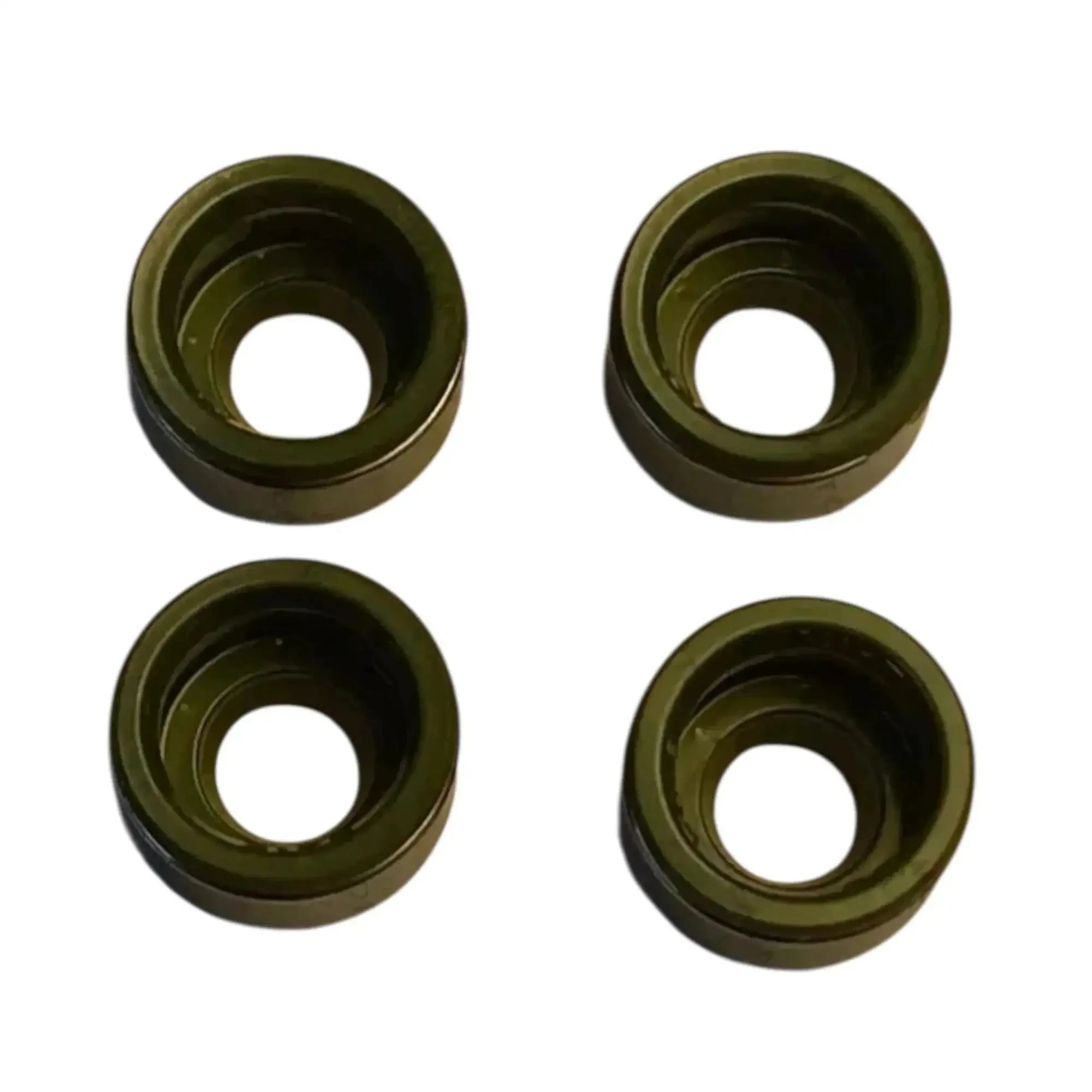 Set of four stem valve oil seals for 390 ktm duke, durable rubber for reliable engine performance