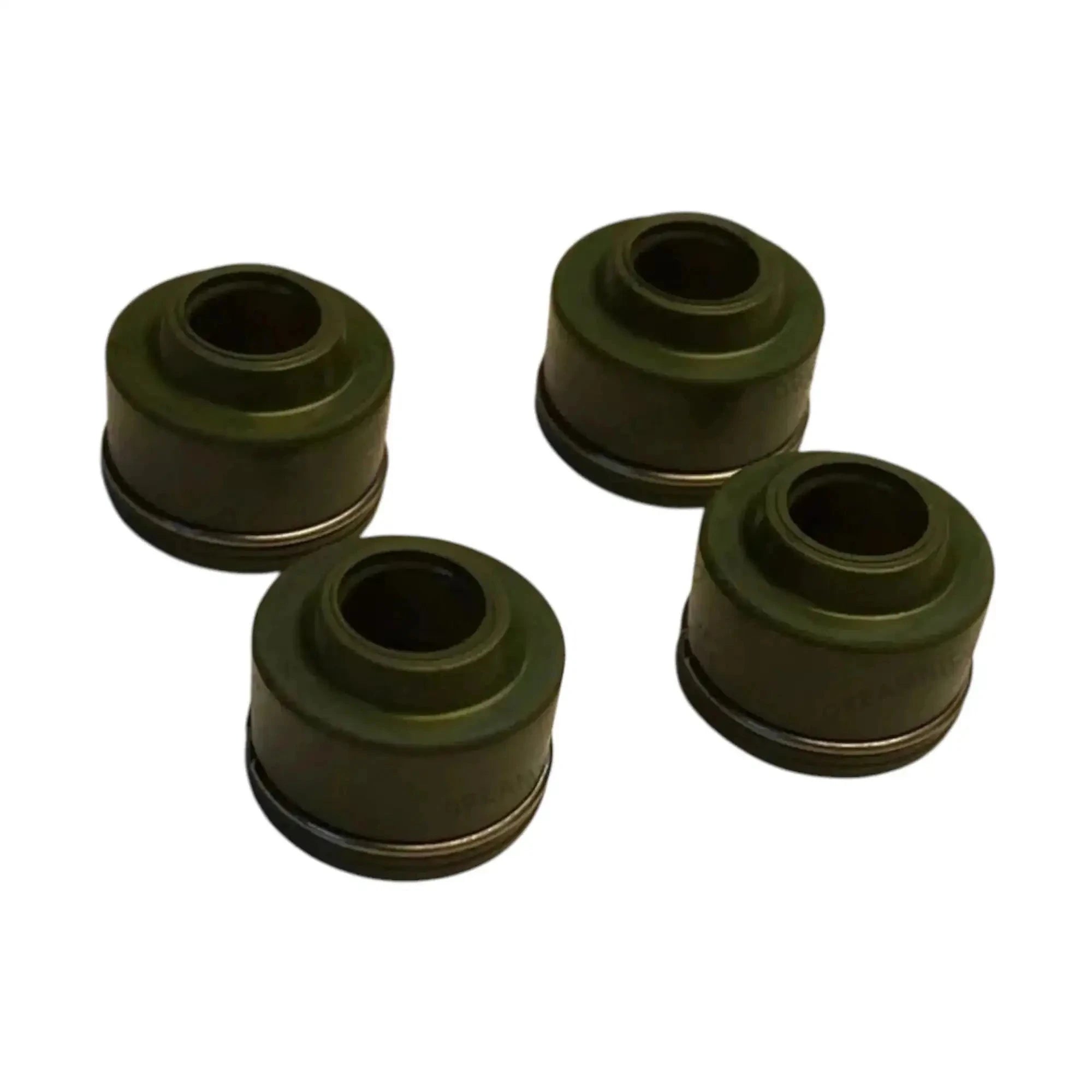 Set of four stem valve oil seals for 390 ktm duke, durable rubber construction for effective sealing