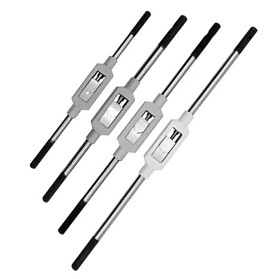 4 Pcs Set Straight Handle Tap Wrench Tap Handle Capacity 1-6" to 1" - StellerGear