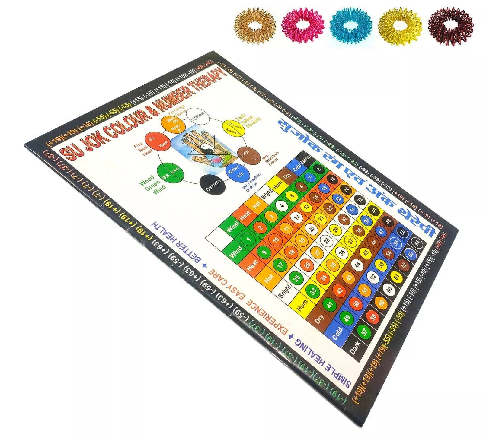 Su Jok Colour Number Therapy Book by ACS - StellerGear