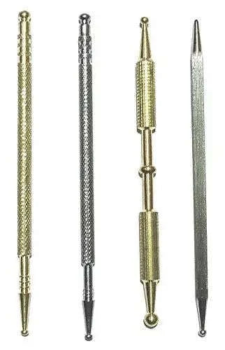 Sujok Acupressure Jimmy Kit with four metal tools for effective acupressure treatment