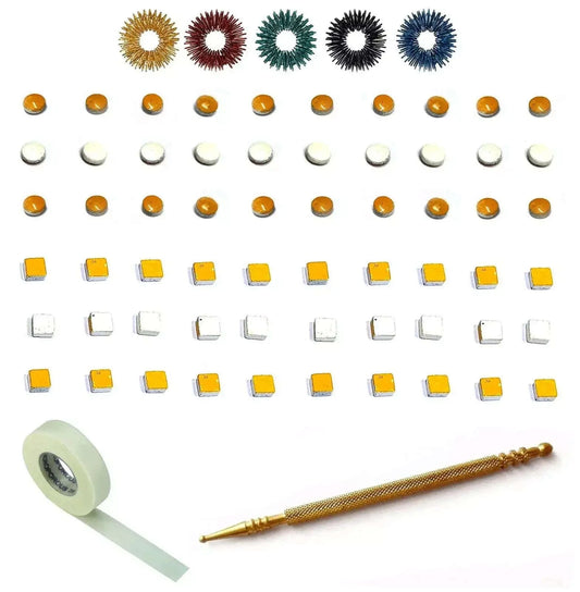 Sujok Therapy Byol Magnets 2 Types Slim Jimmy, Micropore Tape, Acu Rings - StellerGear