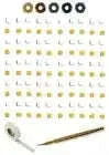 Sujok Therapy Byol Magnets Slim Jimmy Acu Rings,Micropore Tape - StellerGear