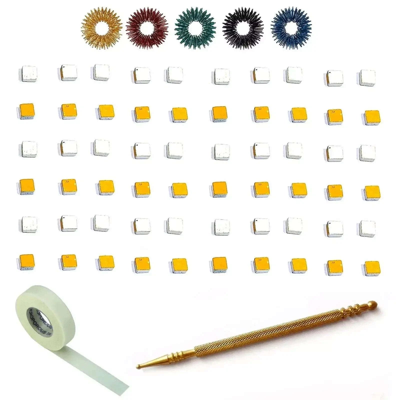 Sujok Therapy Magnets Byol Point-5pcs Sujok Ring - StellerGear