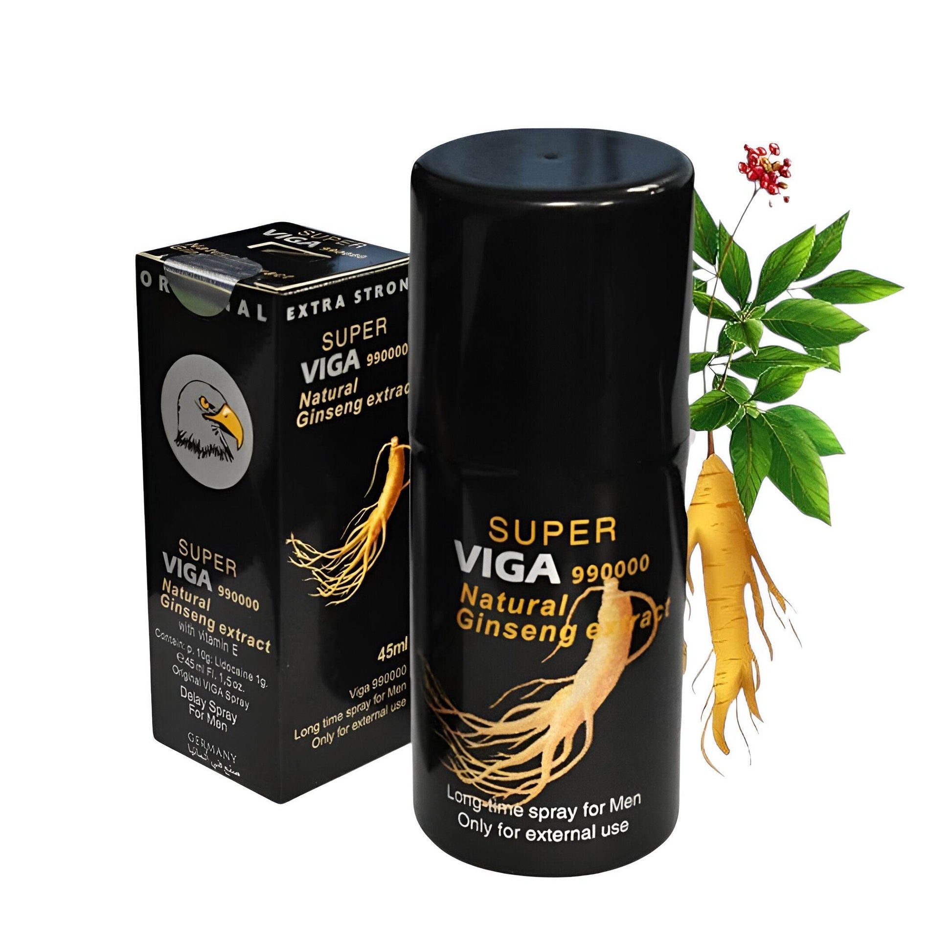 Viga 990000 Natural Viga Spray For Men Super Viga Spray Body Spray 45ml - StellerGear
