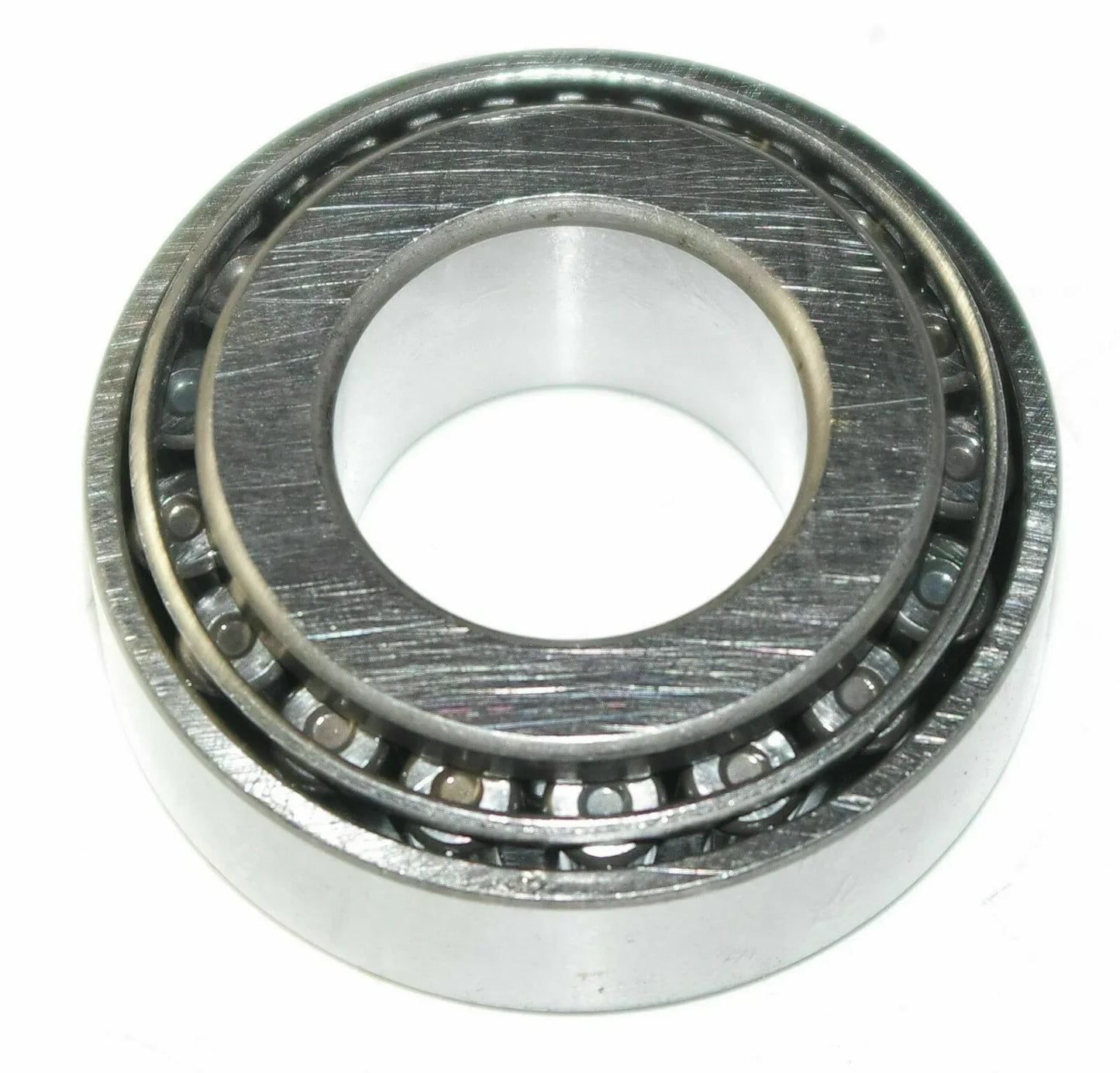 Metal counter shaft bearing with roller cage and inner ring