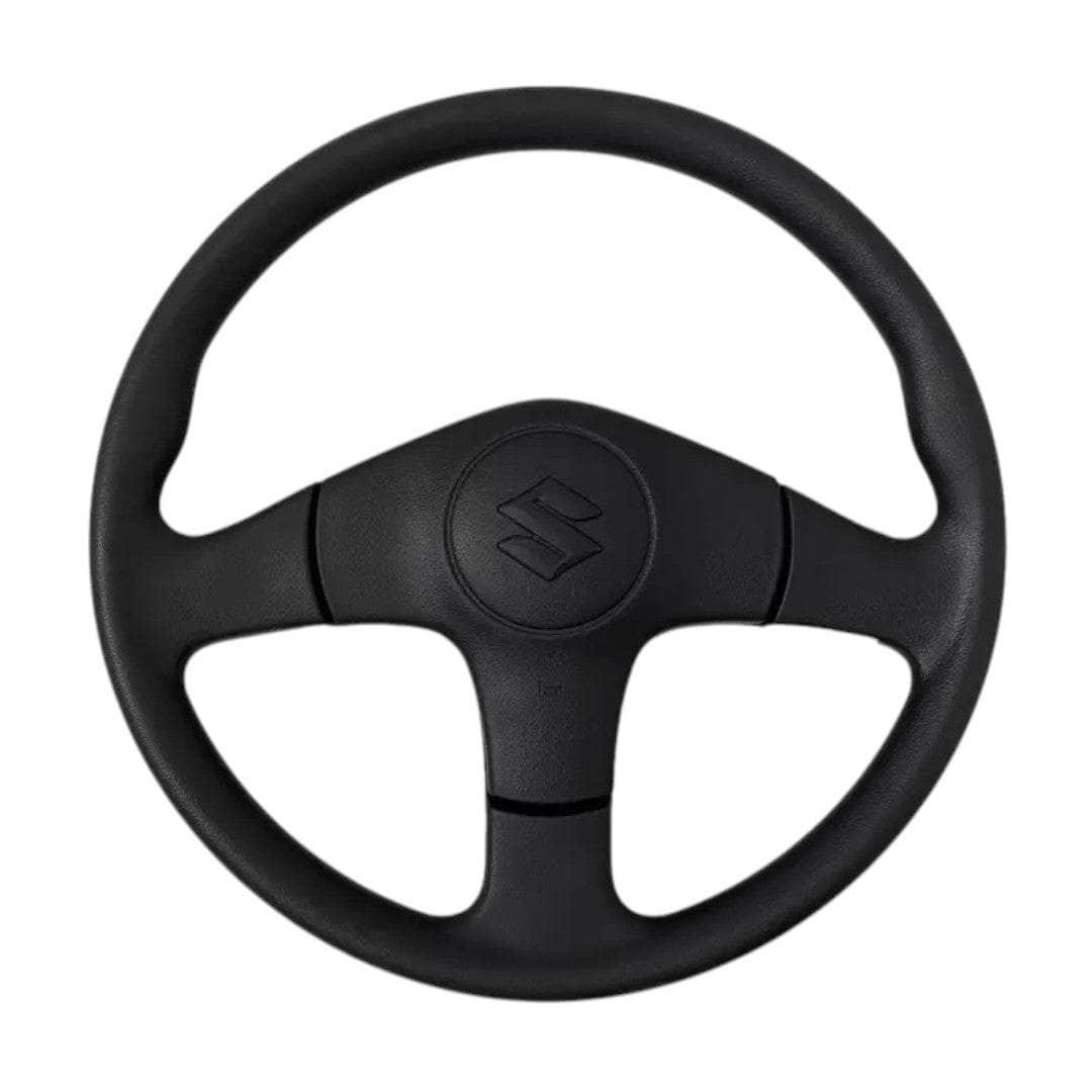 Steering Wheel With Horn Button Black Color Suzuki Samurai SJ410 SJ413 Jimny - StellerGear