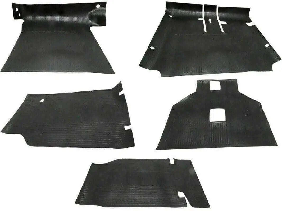 Suzuki Complete Floor Rubber Mats Set for Samurai, SJ410, and SJ413