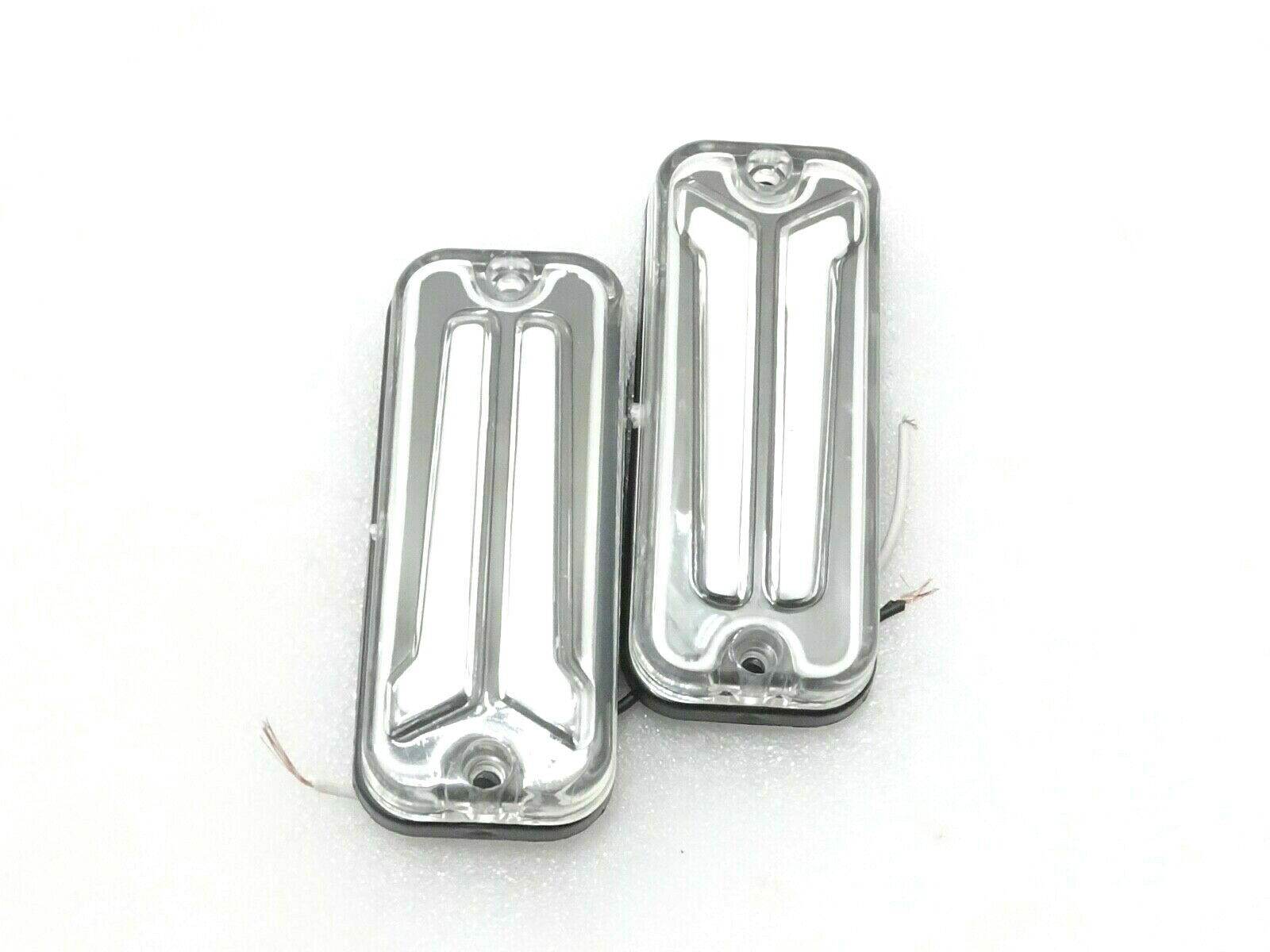 Suzuki Gypsy SJ410 SJ413 Front Or Rear Indicator LED Lights White Set - StellerGear