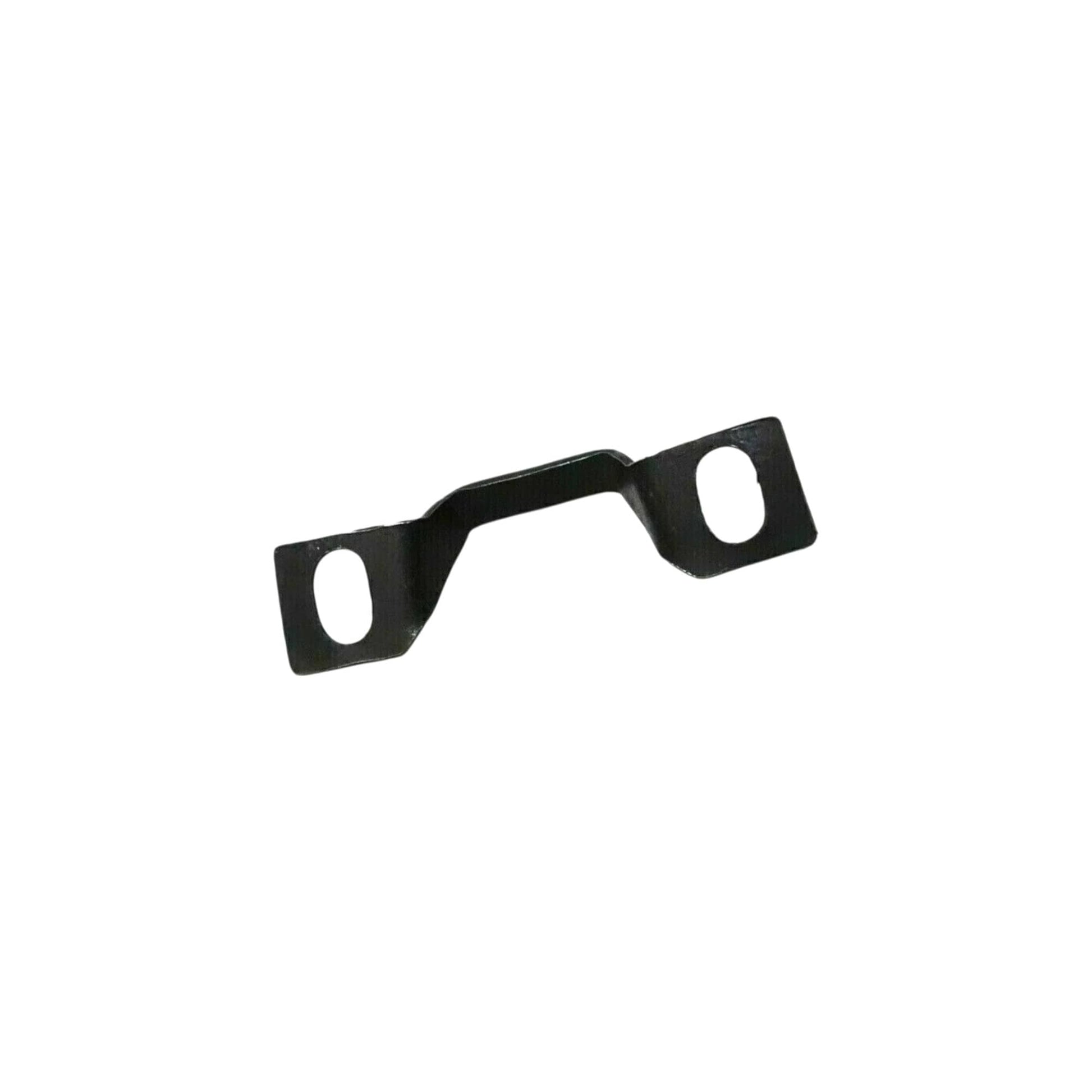 Bonnet lock mounting bracket with two rectangular mounting tabs