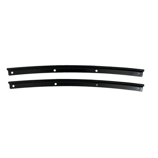 Top Desk Top Side Rail for Suzuki Samurai car, durable black material, designed for easy installation