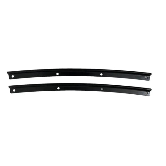 Top Desk Top Side Rail for Suzuki Samurai car, durable black material, designed for easy installation
