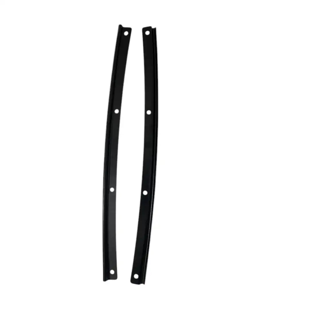 Durable black top side rail set for Suzuki Samurai car, designed for enhanced vehicle structure