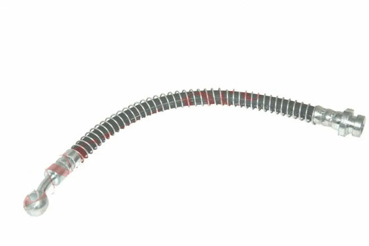 Front brake hose pipe with spring, braided metal lines and end fittings