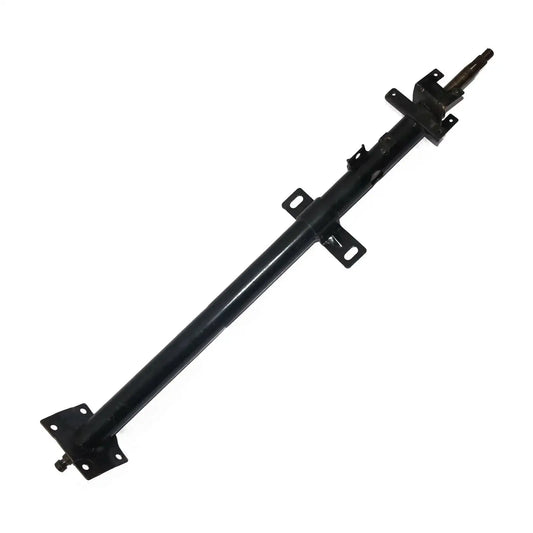 Steering column wheel shaft assembly with brackets, black metal
