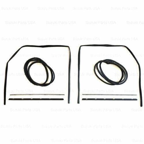 Suzuki Samurai door seal kit with high-quality rubber seals for effective insulation and weatherproofing