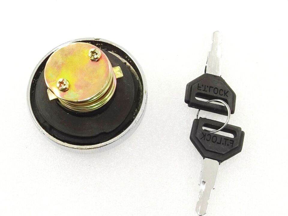 Suzuki Samurai Gypsy Chrome Lockable Fuel Tank Cap With Keys - StellerGear