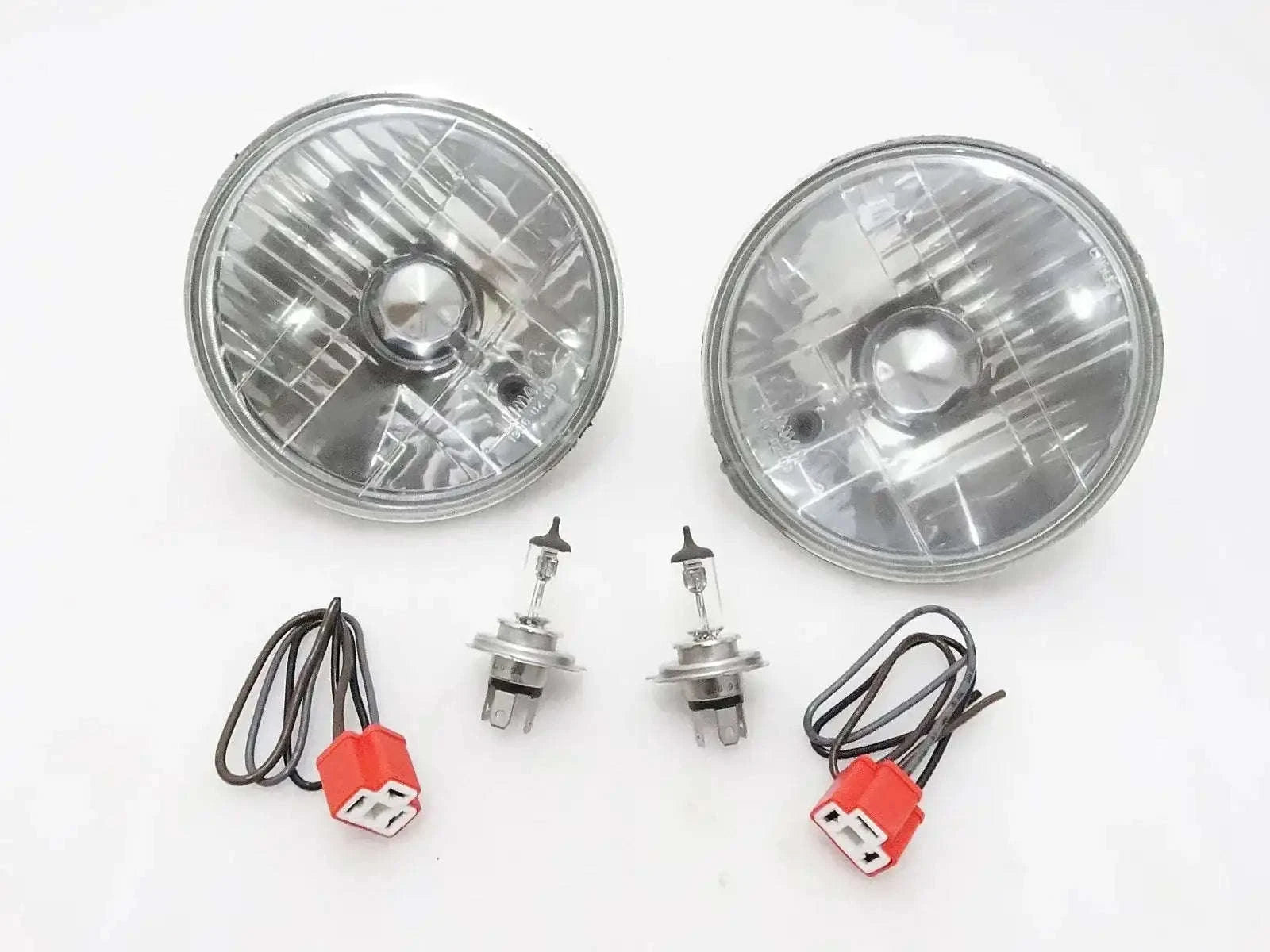 Suzuki Samurai Gypsy 7'' Head Light Sealed Beam Pair by StellerGear