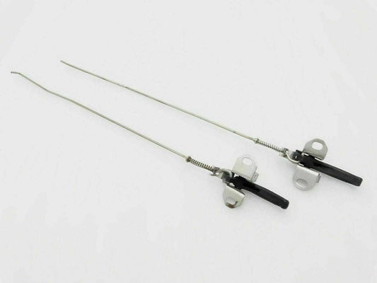 Suzuki Samurai Gypsy door latch assembly for secure interior door closure