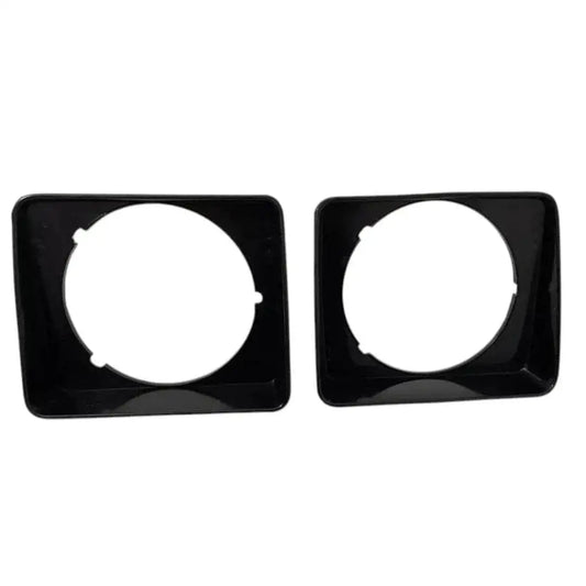 Suzuki Samurai Jimny Sierra SJ410 Headlamp Headlight Bezel Set Black - StellerGear