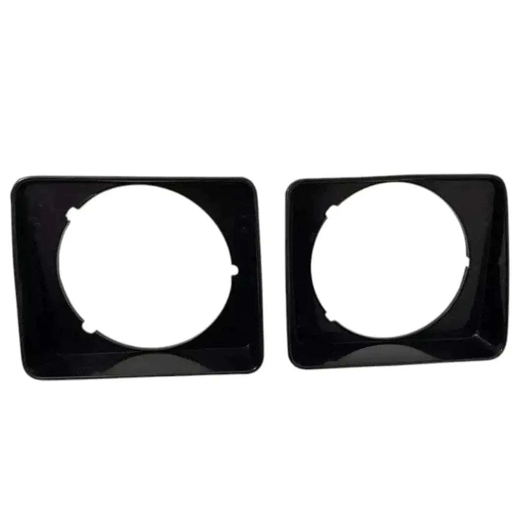 Suzuki Samurai Jimny Sierra SJ410 Headlamp Bezel Set Black - StellerGear
