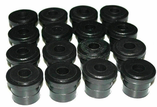 Suzuki Samurai leaf spring bush rubber kit containing durable black rubber components
