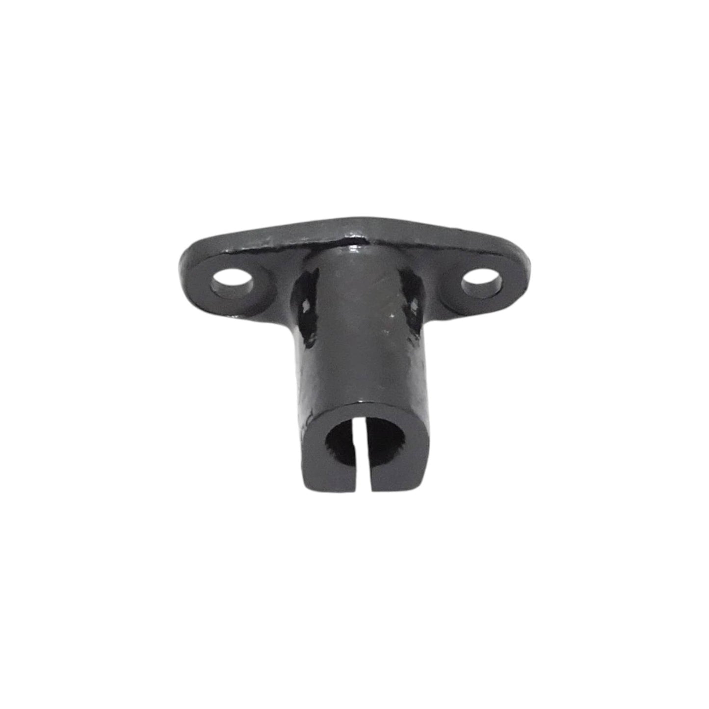 Black rag joint flange yoke with two side mounting holes
