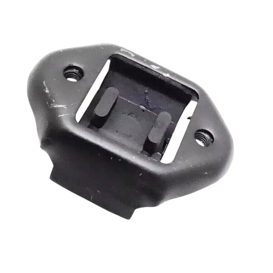 Engine rear transmission mounting with rectangular inner frame and two threaded holes