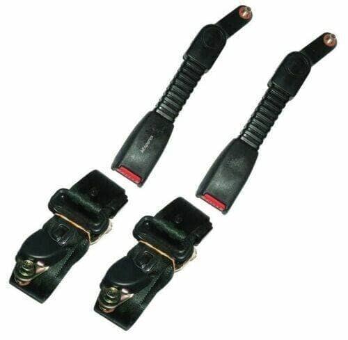 Sierra Lap Seat Belt Set featuring durable materials for Suzuki Samurai seat belt set replacement