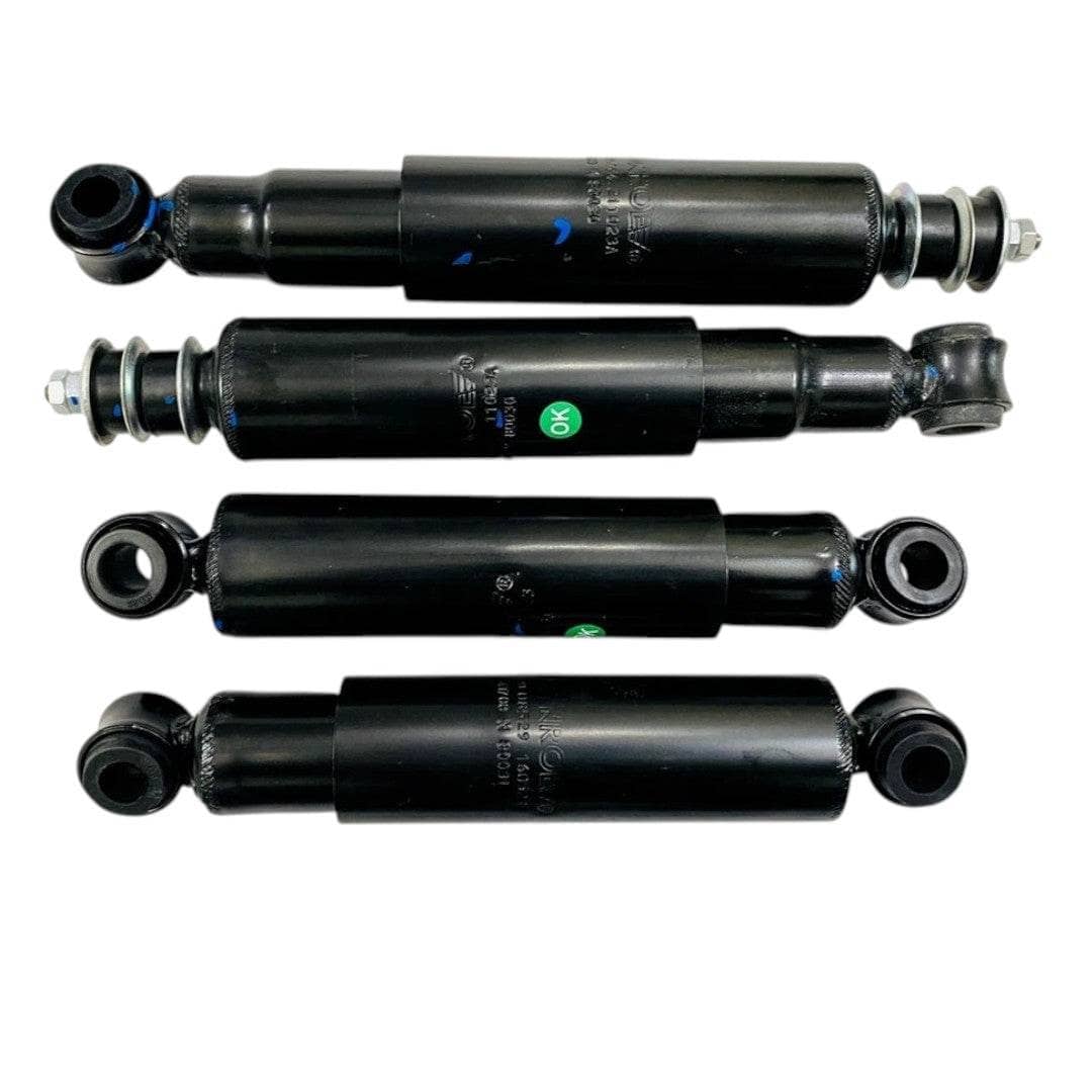 Suzuki Samurai Shocker set with four durable shock absorbers for enhanced vehicle performance