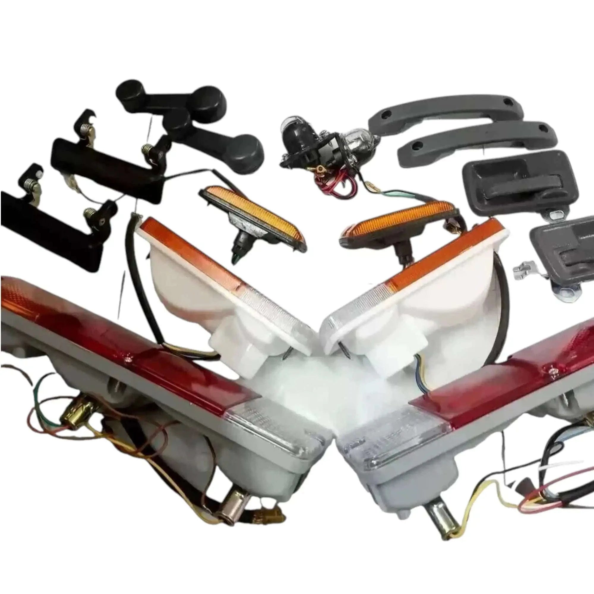 Suzuki Samurai Sierra SJ410 413 Jimny Gypsy Bumper Offer Of Light and Handle Set StellerGear