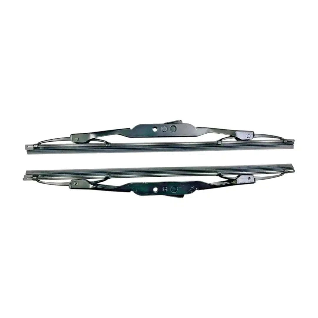 Wiper windshield blade and arm kit, durable steel, fits most vehicles for clear visibility