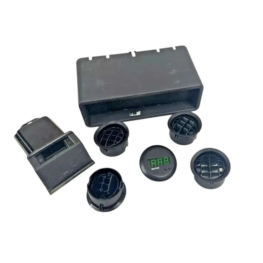 Gypsy dashboard kit including vents and digital display for custom vehicle setups featuring blooket dashboard