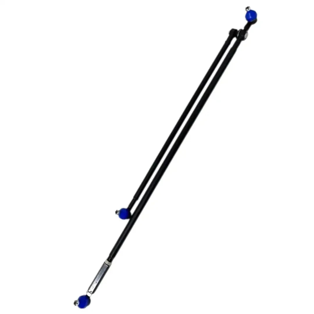 Steering linkage drag link tie rod assembly for Suzuki Samurai car, durable steel, enhances vehicle handling