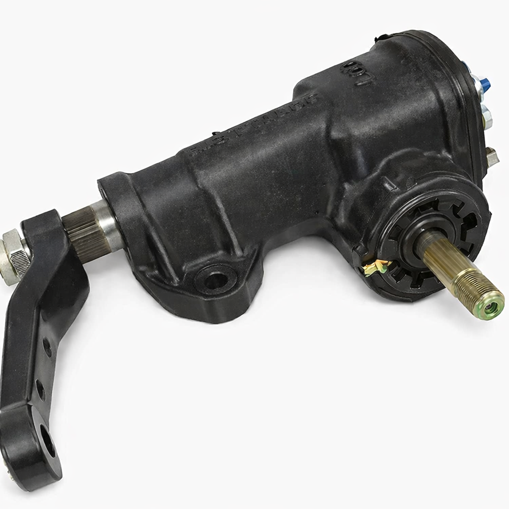 Steering gear box Suzuki Samurai, durable steel construction, essential for smooth vehicle steering control
