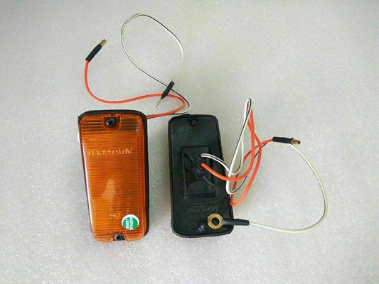 Suzuki Samurai turn light indicator with orange lens and wiring for easy installation