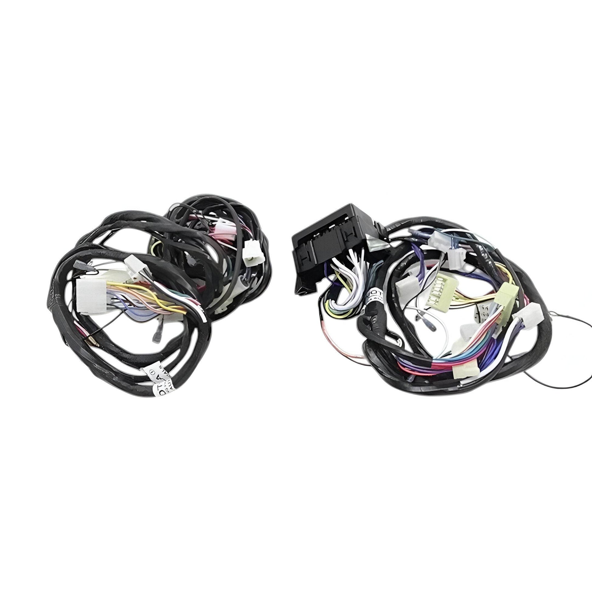 Aftermarket Suzuki Samurai wiring harness with multiple connectors for vehicle electrical systems