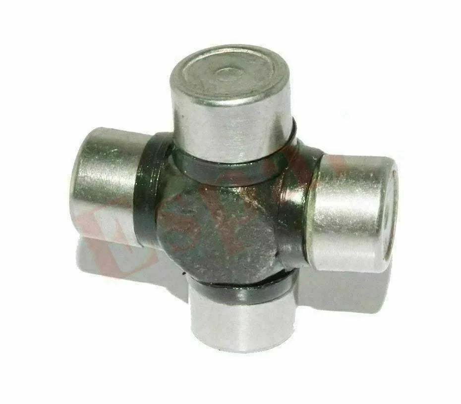 Steering cross universal joint with four metal yokes, 15mm shaft
