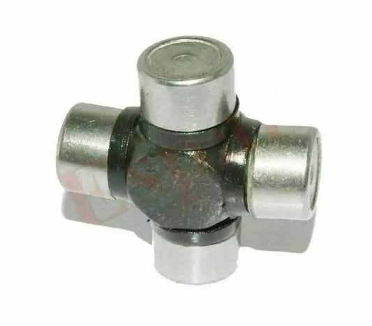 Steering cross universal joint with four metal yokes, 15mm shaft
