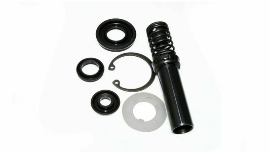 Brake master cylinder minor kit with black piston rod, rubber seals and gasket