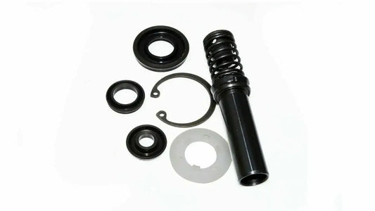 Brake master cylinder minor kit with black piston rod, rubber seals and gasket