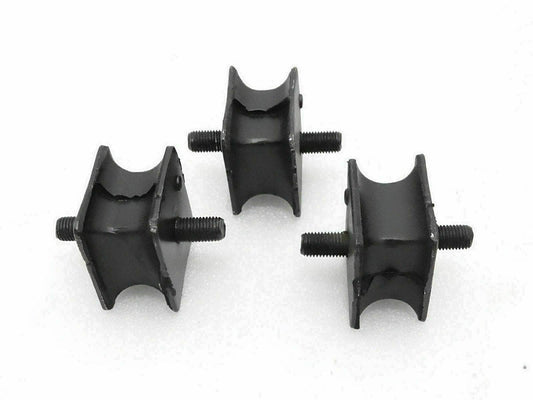 Suzuki SJ413 gear case mount set with three durable mounts for secure transmission installation