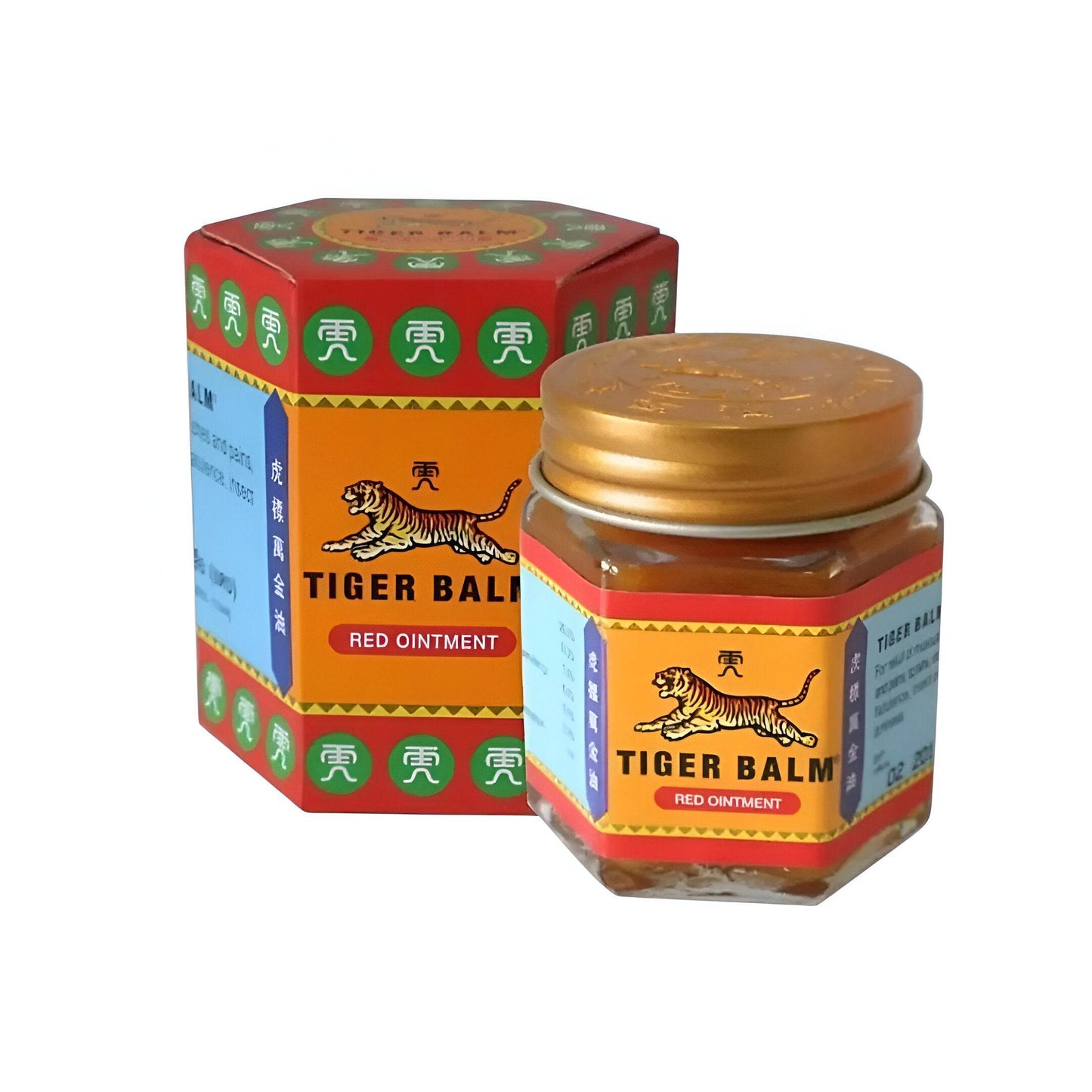 Tiger Balm Pain Relief Red Ointment for Soothing Comfort 19gm - StellerGear