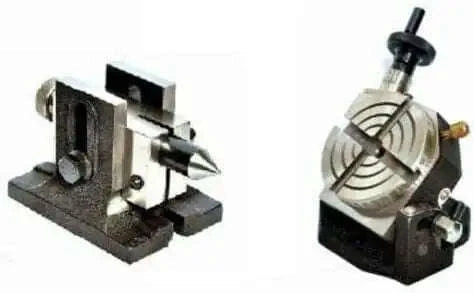Tilting Rotary Table 3/80mm With Single Bolgt Tailstock - StellerGear