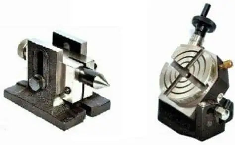 Tilting Rotary Table 3/80mm With Single Bolgt Tailstock - StellerGear
