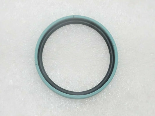 Teal and black piston seal ring, round with inner sealing edge