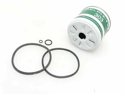 DELPHI diesel fuel oil filter 303 with O-rings, essential for tractor supply mini jeep maintenance
