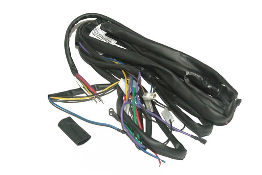 Kick Start Scooter Complete Wiring Harness, durable material with multiple color-coded wires for easy installation, includes trailer wiring harness diagram