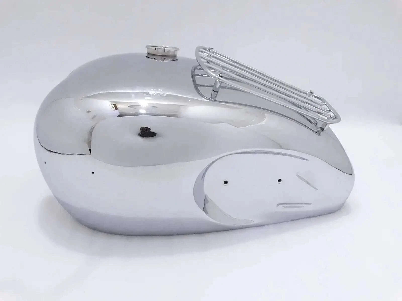 TRIUMPH CHROMED T100 PETROL TANK (REPRODUCTION) - StellerGear
