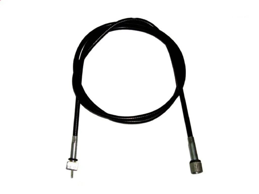 Black speedometer cable with end fittings